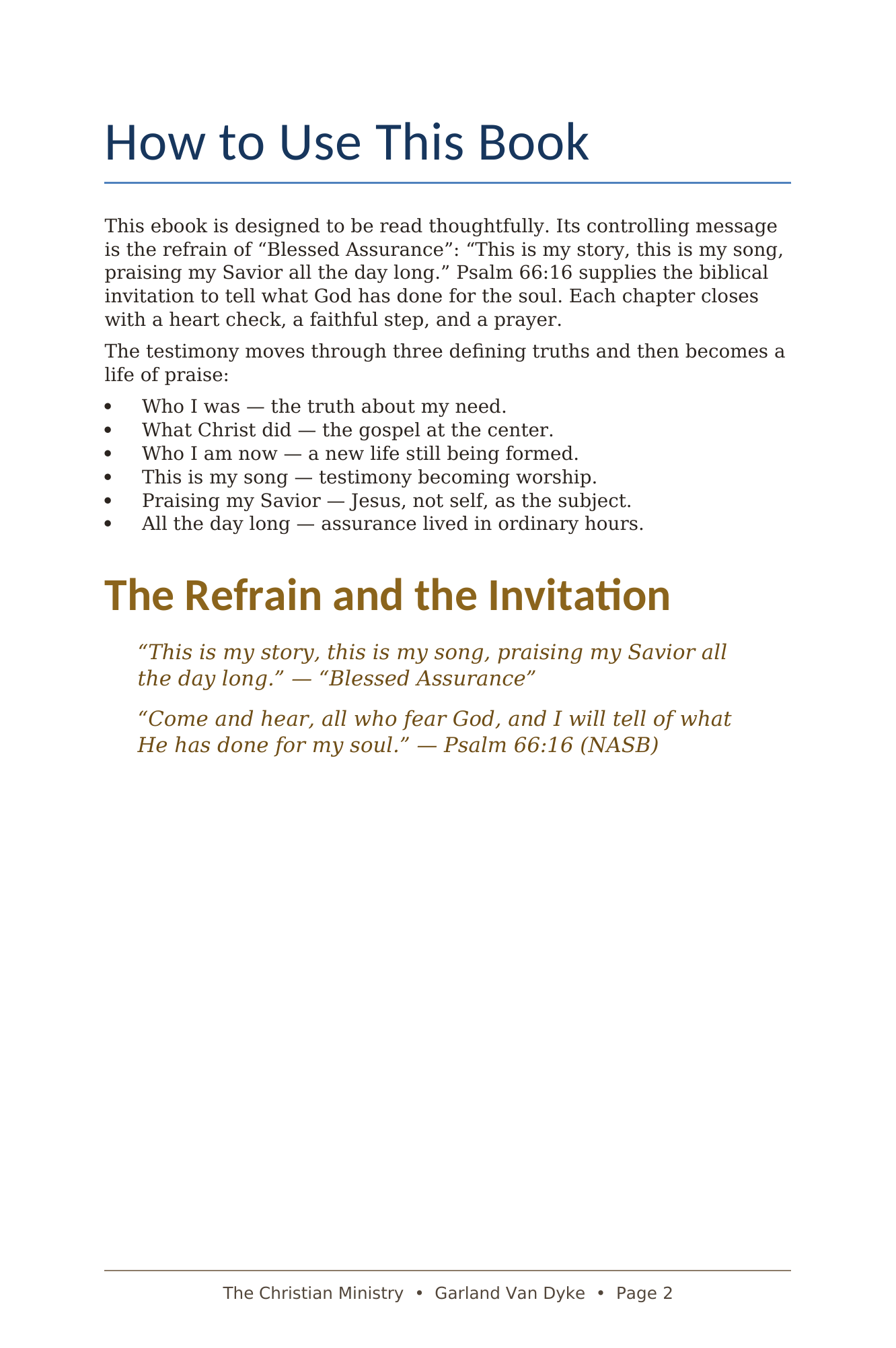This Is My Story e-book page 3