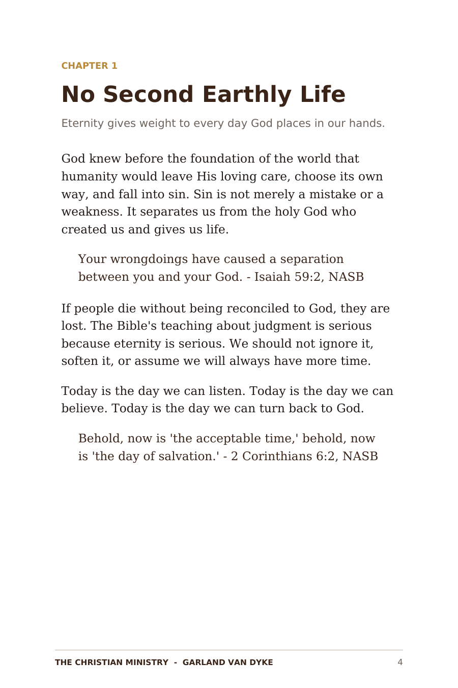 This Is Your One Chance eBook page 5